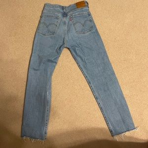 Wedgie Straight Levi Jeans